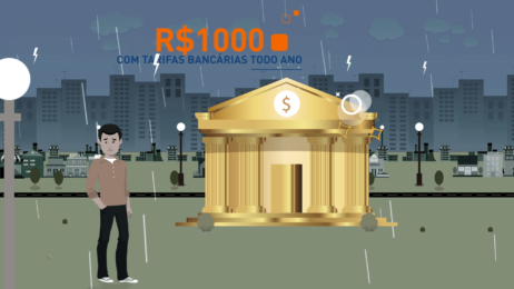 Banco Intermedium "Isenção de Tarifas" – Propaganda Web em Motion Graphics